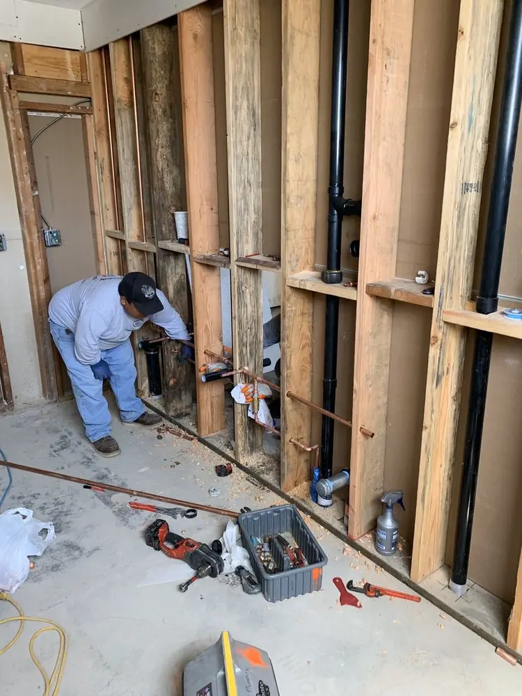 Commercial rough-in plumbing for Commercial Plumbing in Margarita Village - Temeku Hills